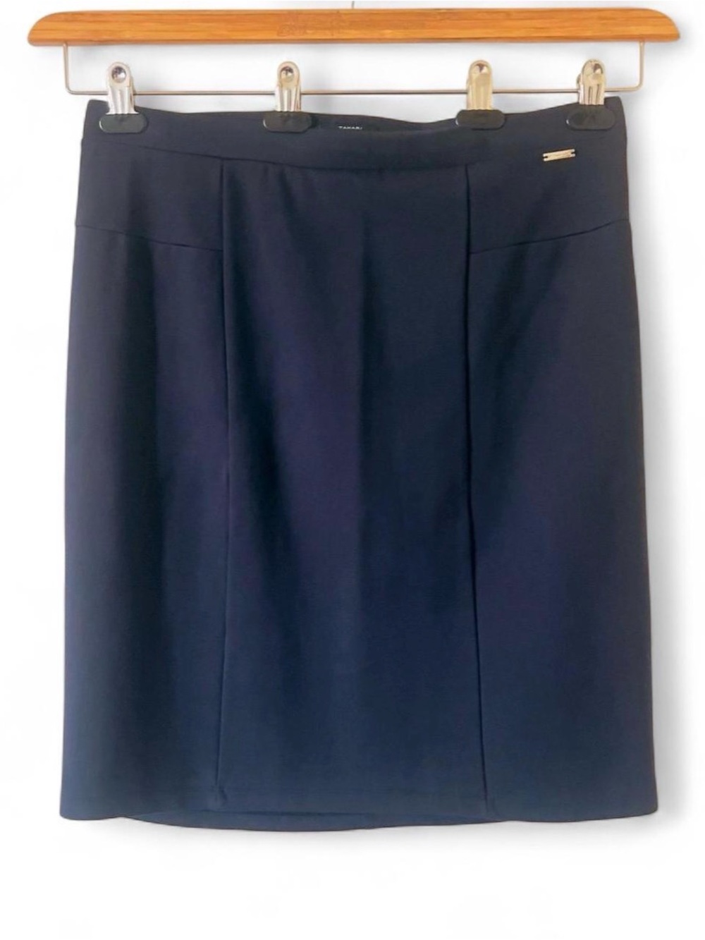 Tahari Classic Navy Pencil Skirt -Size XL